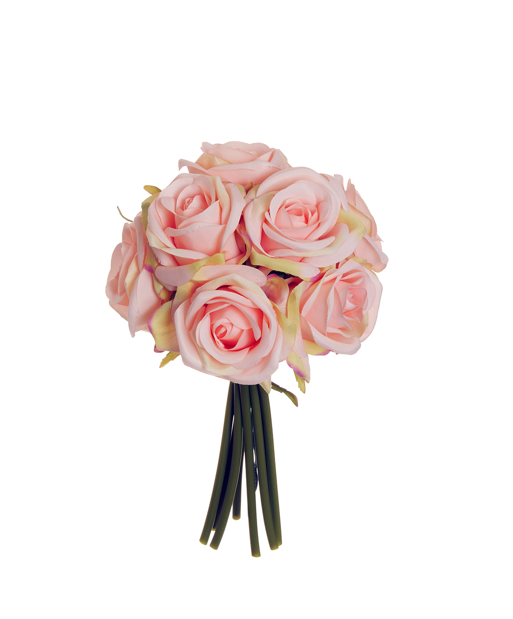 ROSE BRIDAL BUNDLE X9 D7,5 25CM. LT SALM.