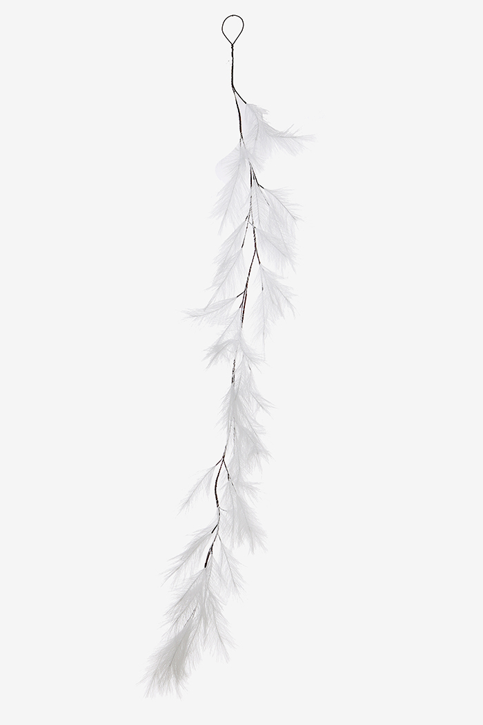 FESTONE PENNISETUM 175CM. BIANCO