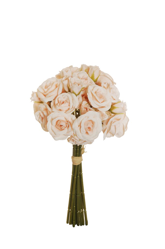 ROSE MINI FRISCO BUNDLE X9 18FLW 30CM. LT SALM.