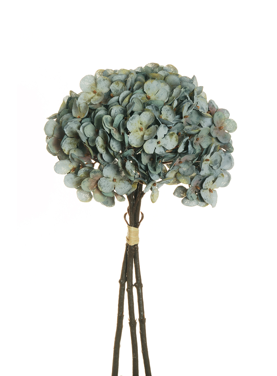 HYDRANG.ARBORES. BUNDLEX3 32CM. DUSTY BLUE