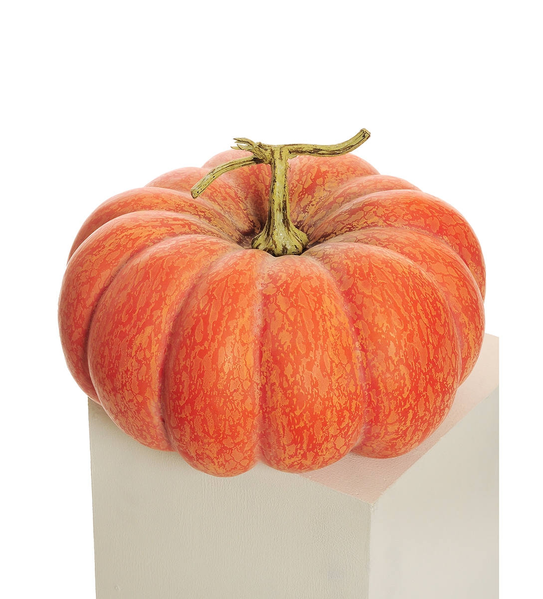 ZUCCA STYROFOAM D38 H23CM. ARANCIO --NETTO---------