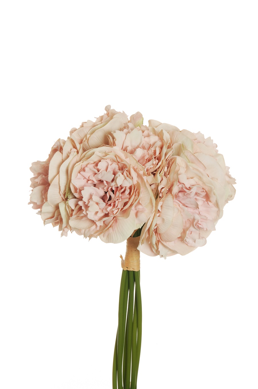 PEONY BUNDLE X7 D9 34CM. LT PINK