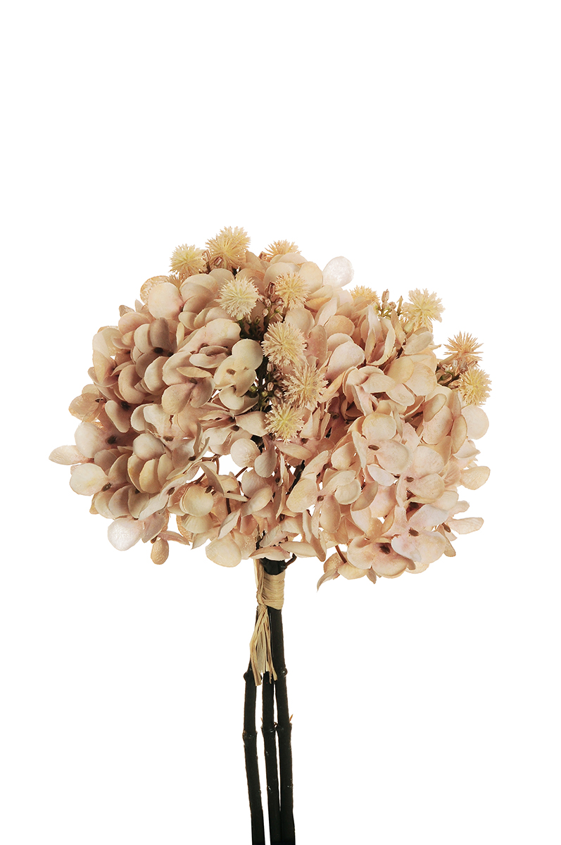 HYDRANGEA ARBORES. BUNDLE X3 32CM. ROSA CH.