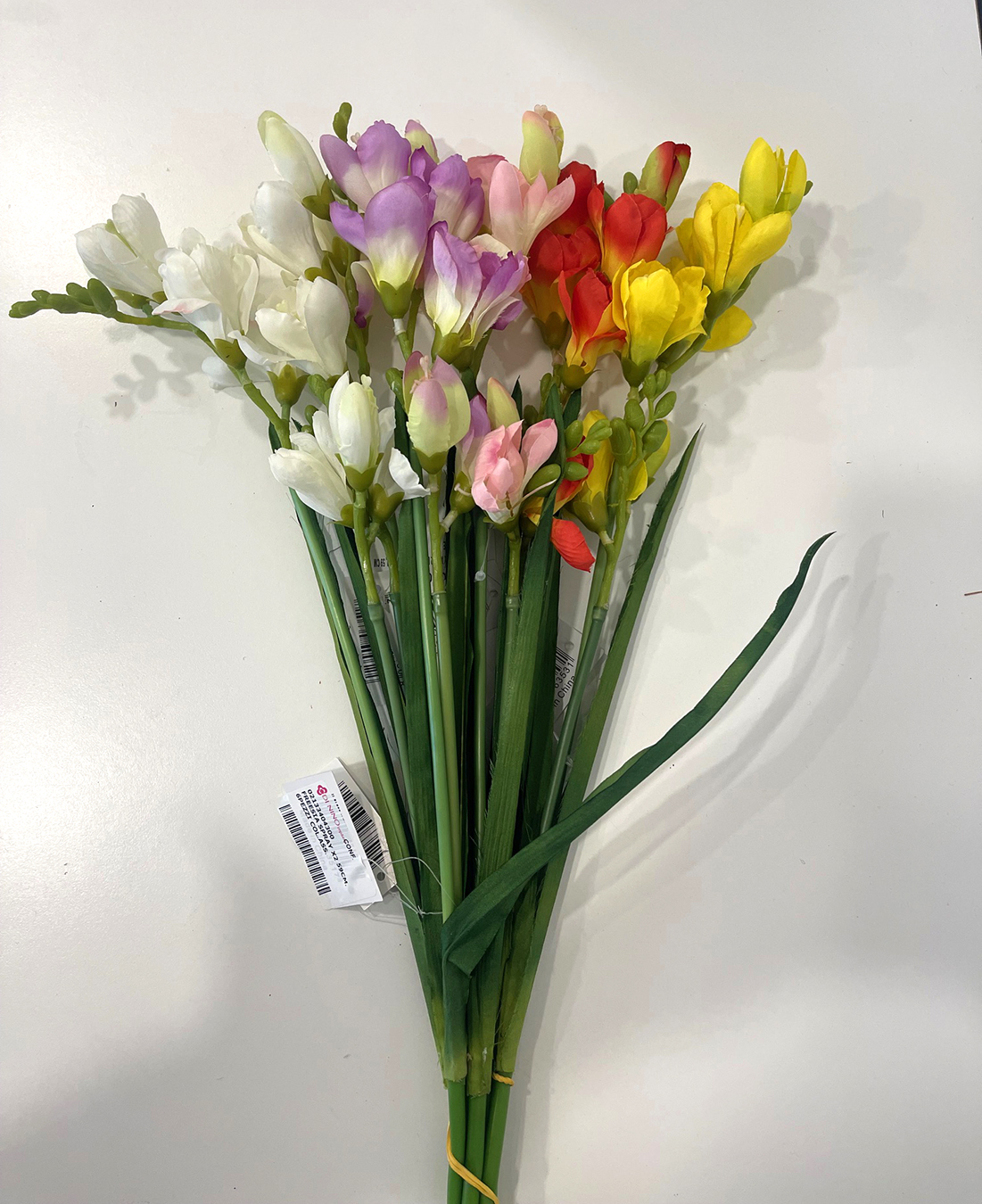 FREESIA SPRAY X2 59CM. 6PEZZI COL.ASS.