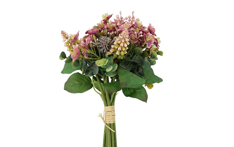 BOUQUET HELLEBORUS 11STELI 30CM. ROSA ANT.SC.