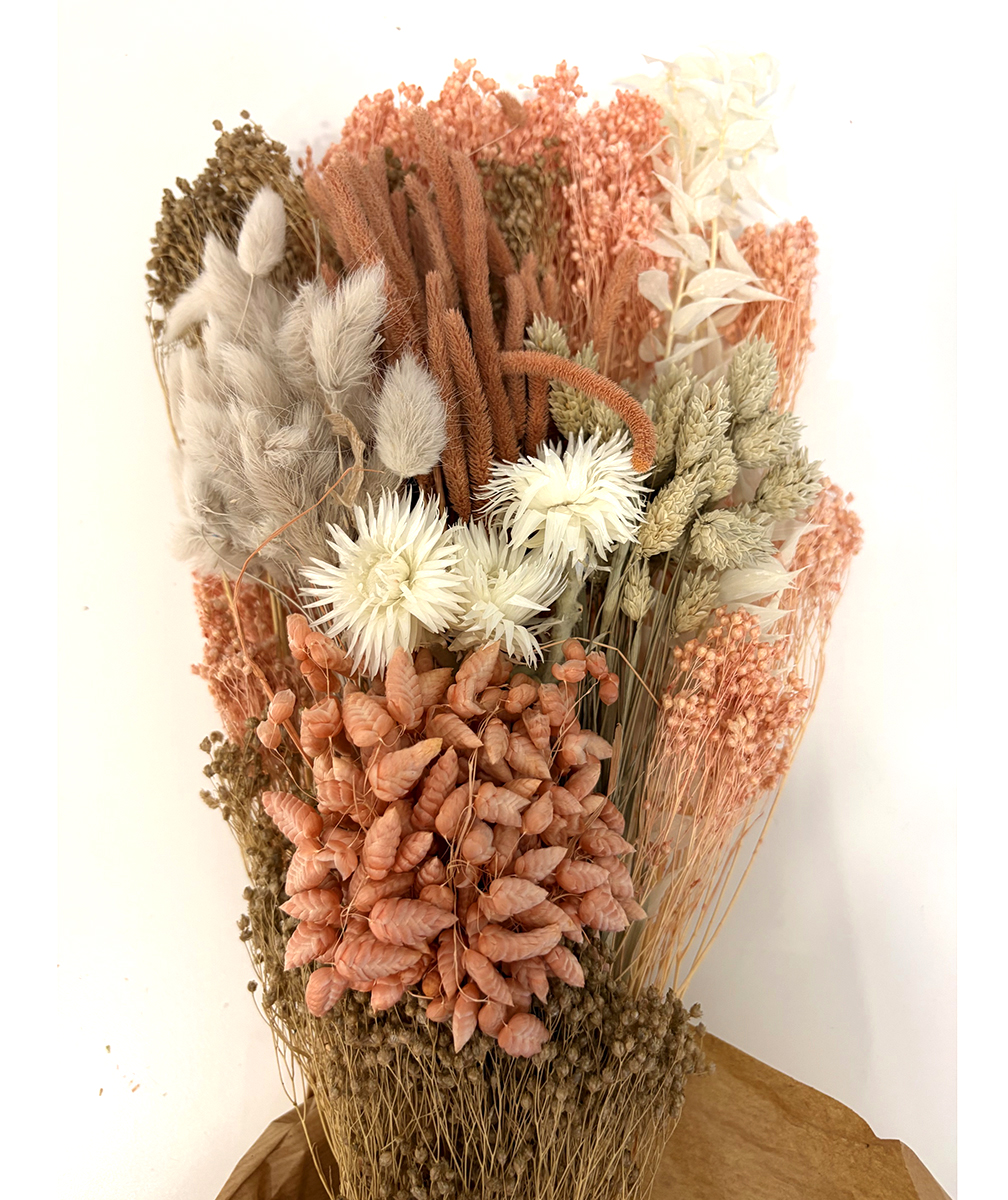 MAZZO VERTICALE H60CM. MIX SALMONE