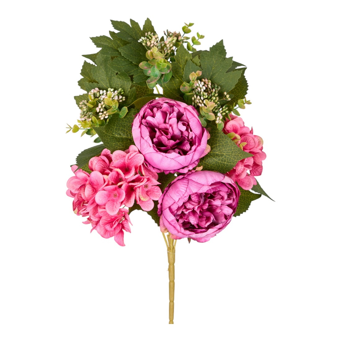 FRONTALE PEONIE HYDRANG. L50CM. BEAUTY