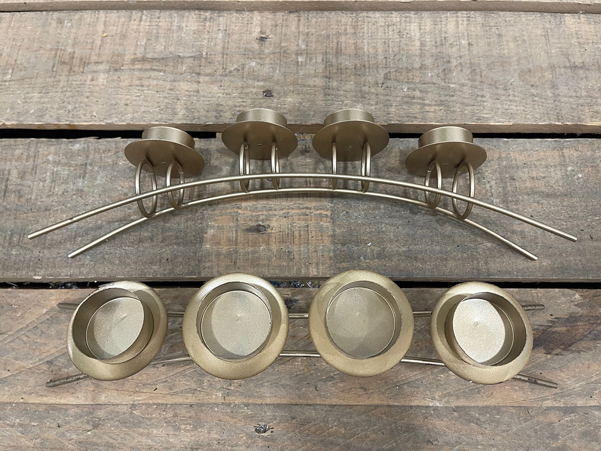 PORTAL.MET.C/V. 2PZ. ORO CHIARO