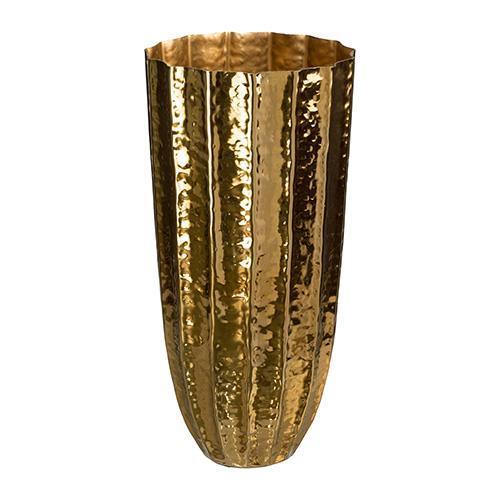 VASO ALTO MET.OLYMPUS H63 D32CM. ORO  --NETTO------