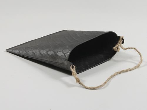 TASCA MET. DA APP. H23 18X7,5CM. 2PZ. NERO
