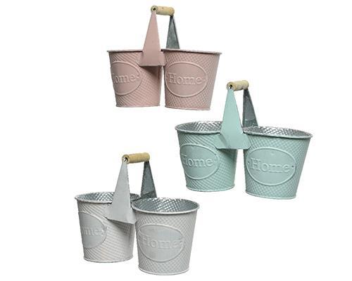 CASPO' DOPPIO ZINCO C/MAN. H19 7X23CM. VRD