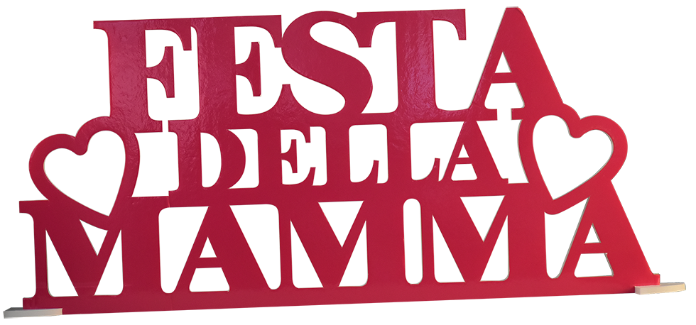 POSTER FESTA DELLA MAMMA 96X44 H.10 FUCH.