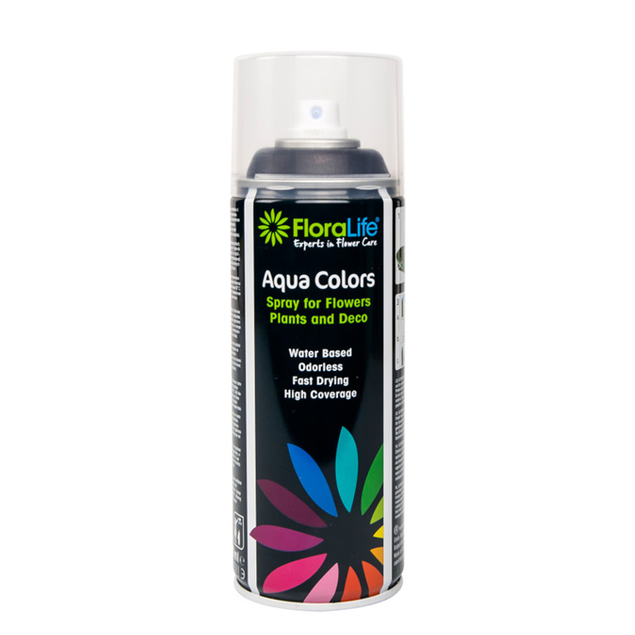 FLORALIFE AQUA COLOR 400ML BLACK