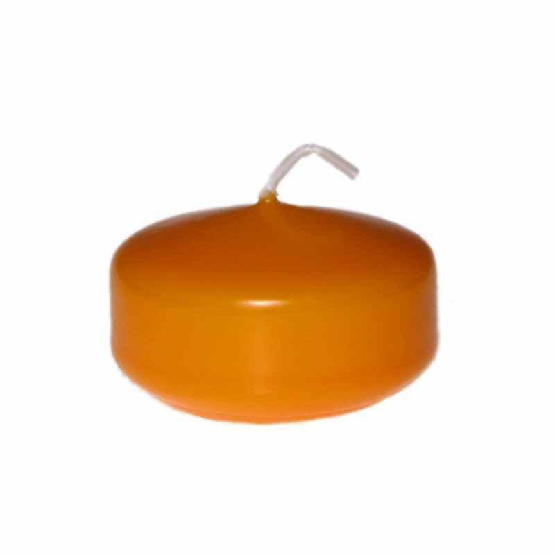 CANDELE GALLEGGIANTI 28PZ. D4CM. ARANCIO