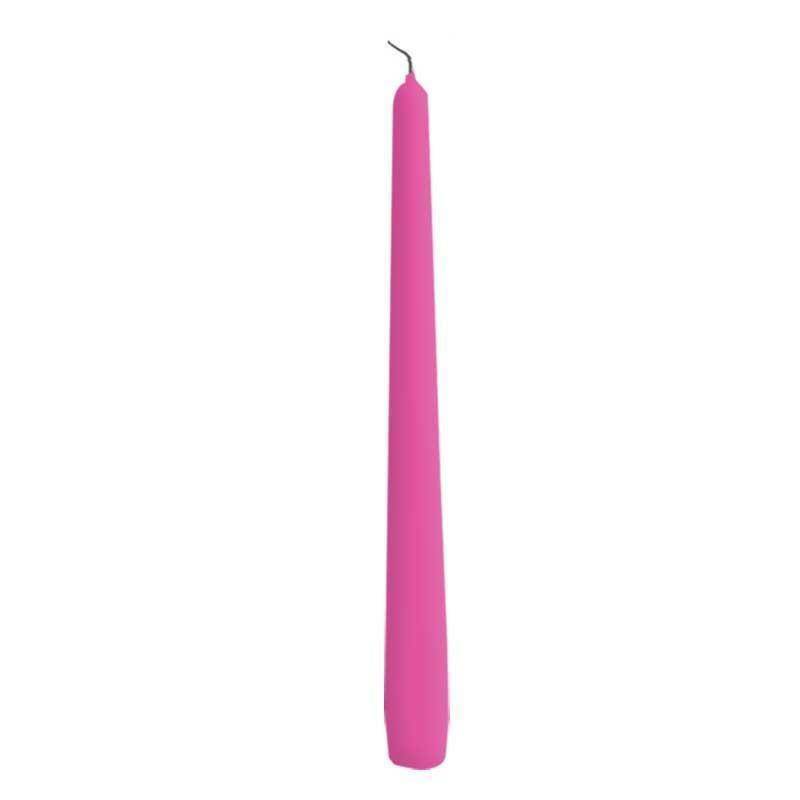 CANDELA CONICA H250 D23MM. 12PZ. FUCHSIA