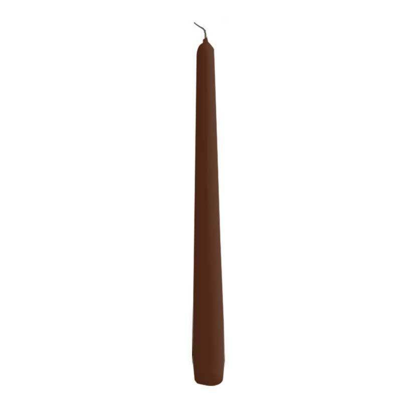 CANDELA CONICA H300 D23MM. 12PZ. KAFFEE