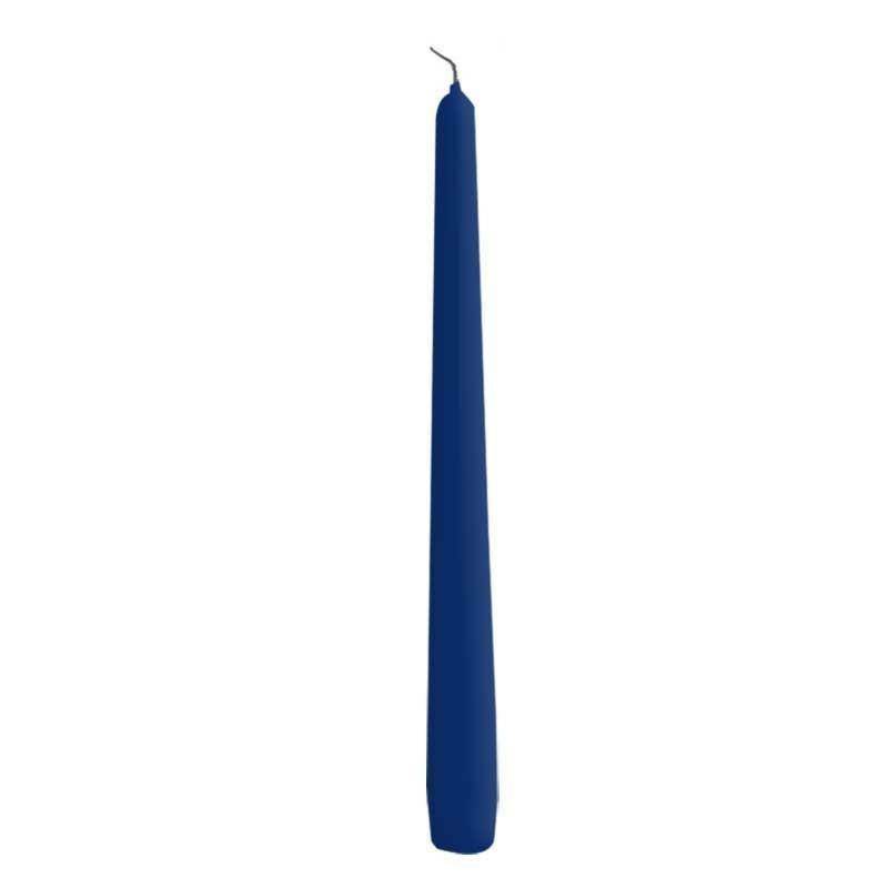 CANDELA CONICA H300 D23MM. 12PZ. BLU NOTTE