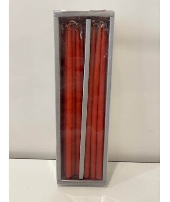 MINISTELO IN AST.20CM. 24PZ. ROSSO
