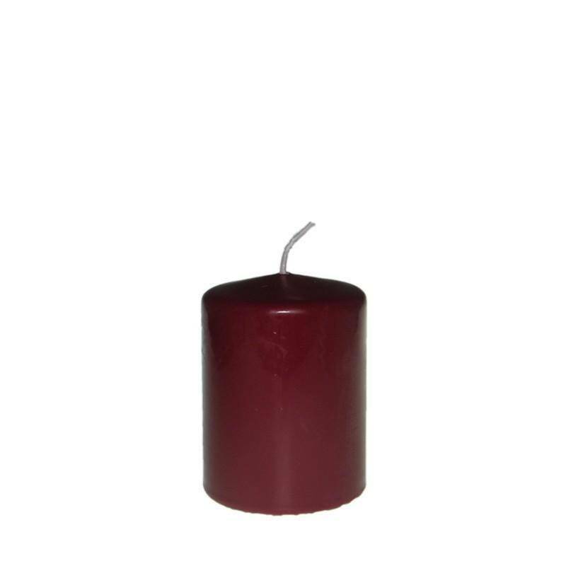 CANDELA H60 D40MM. 24PZ. BORDEAUX