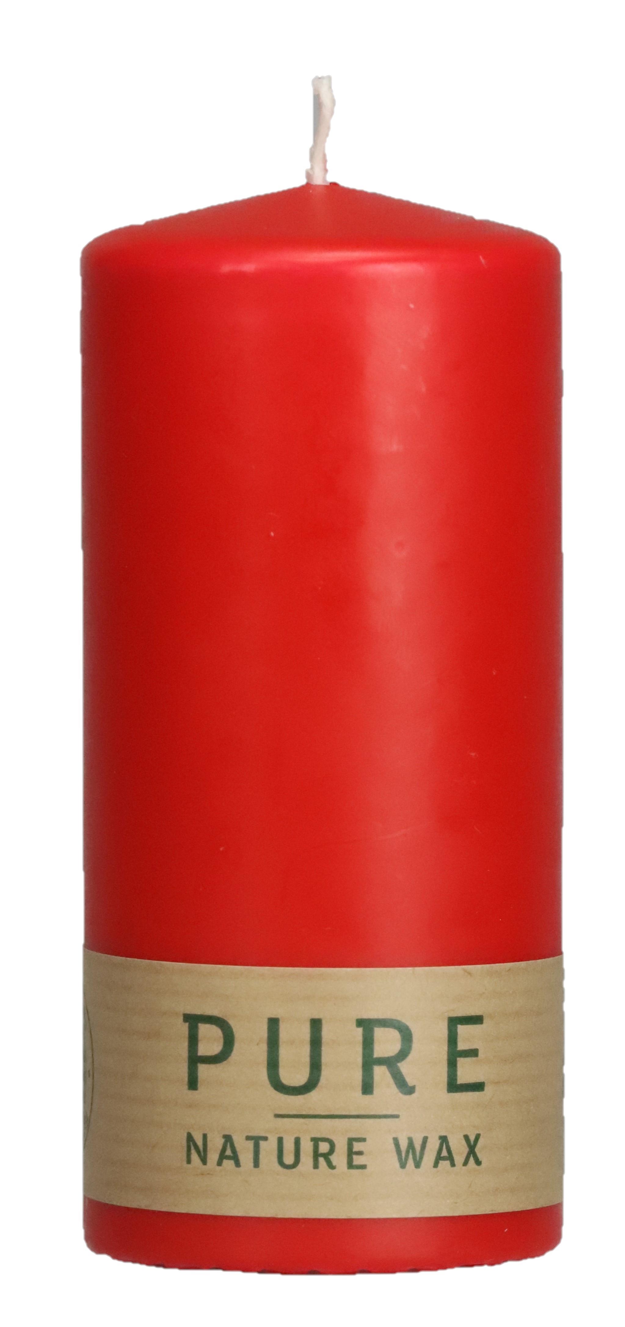 CANDELOTTO H130 D60MM. 12PZ.  RUBINO