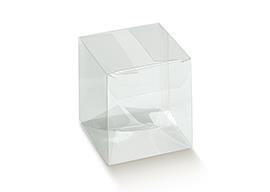 SCATTO 50X50X50MM. TRASP. PET