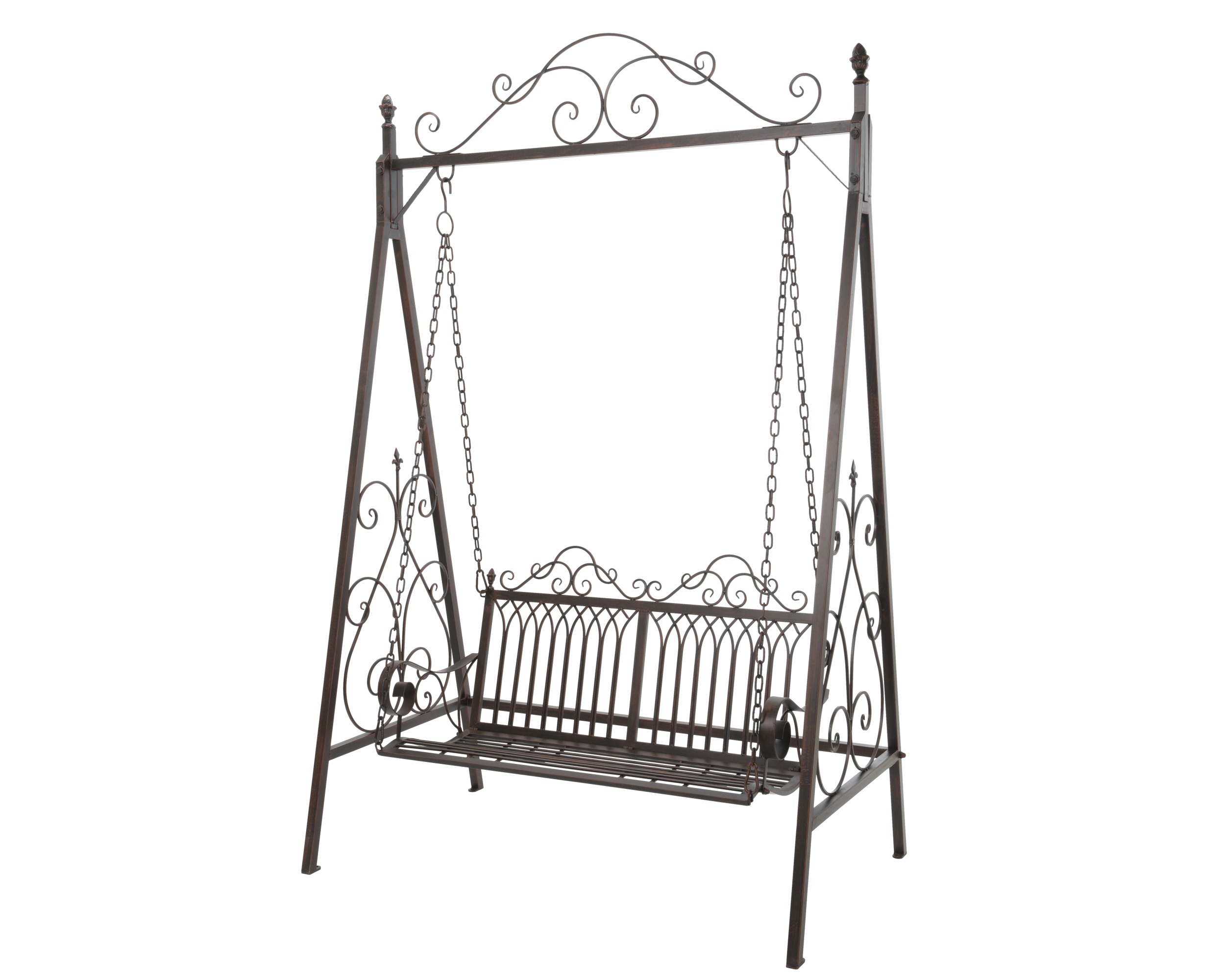 ALTALENA MET. DUE POSTI 89X150 H231CM. NERO