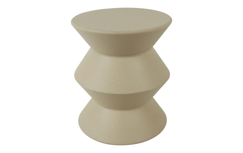 TAVOLO MET. JANEL D31 H36CM. CREMA