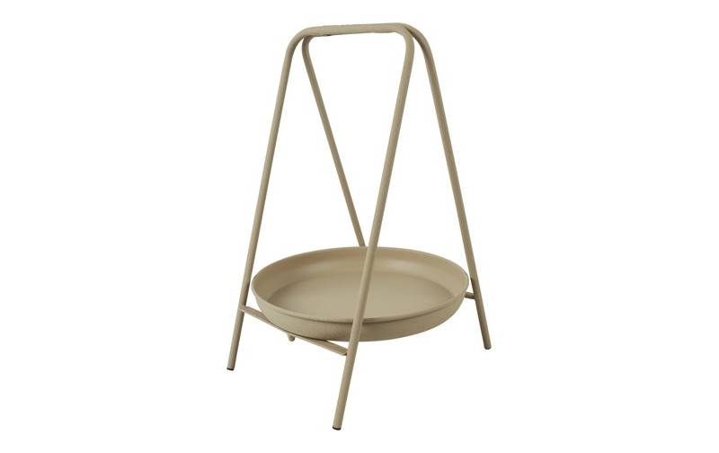 ETAGERE MET. JANEL 30X29 H45CM. CREMA