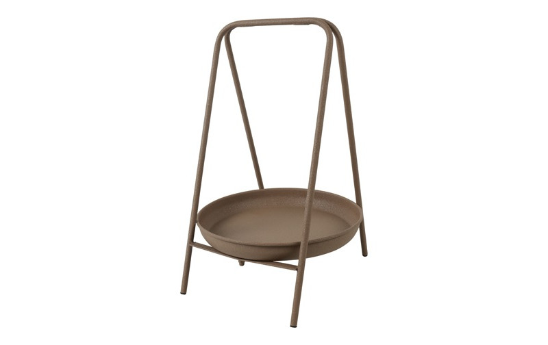 ETAGERE MET. JANEL 30X29 H45CM. BROWN