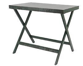 TAVOLO C/MISURATORE H78 89X59 H78CM. DK GREEN