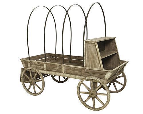 CARRO LEGNO C/ARCHI H217 109X202CM. NAT
