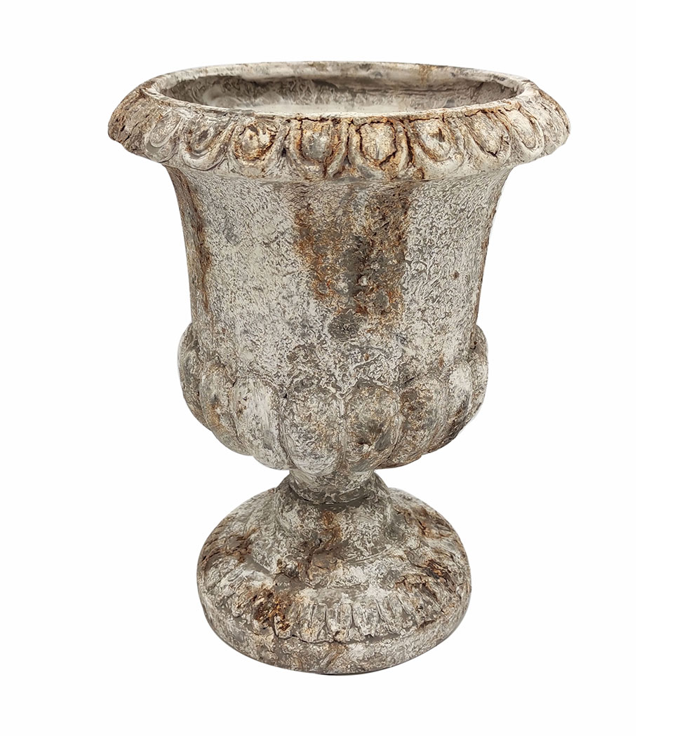 COPPA CEMENTO ANT. H39,5 D30CM.--NETTO-----