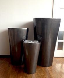 VASO RESINA D.34 H59CM.