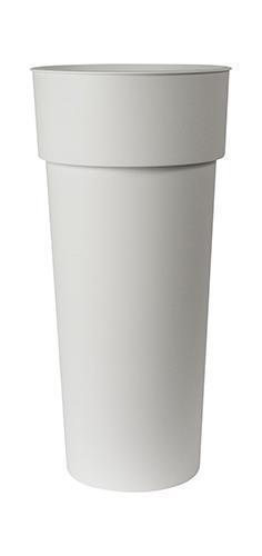 VASO DUO C/CONTEN. H80 D38CM. BIANCO