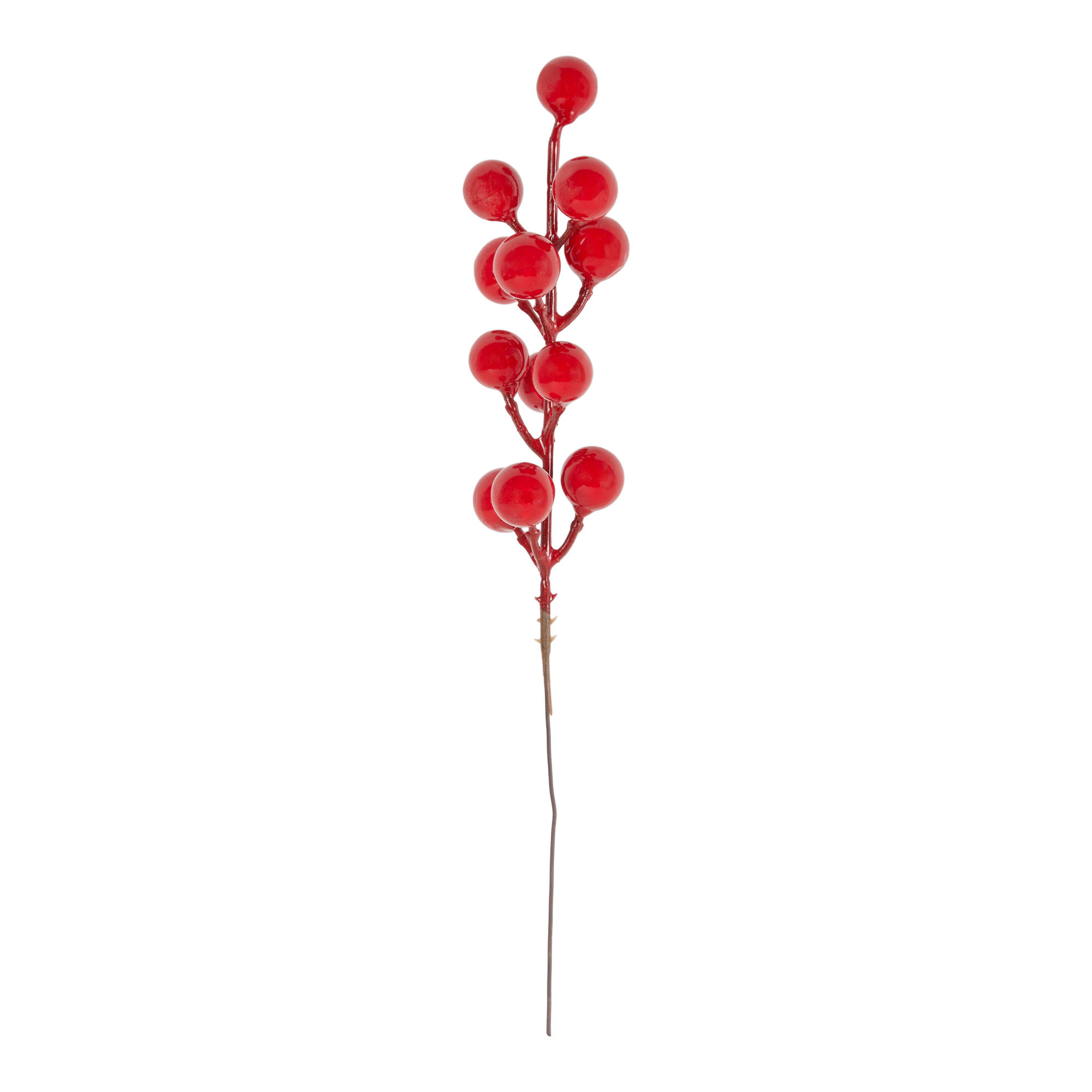 PICK BACCHE 20CM. 24PZ. ROSSO