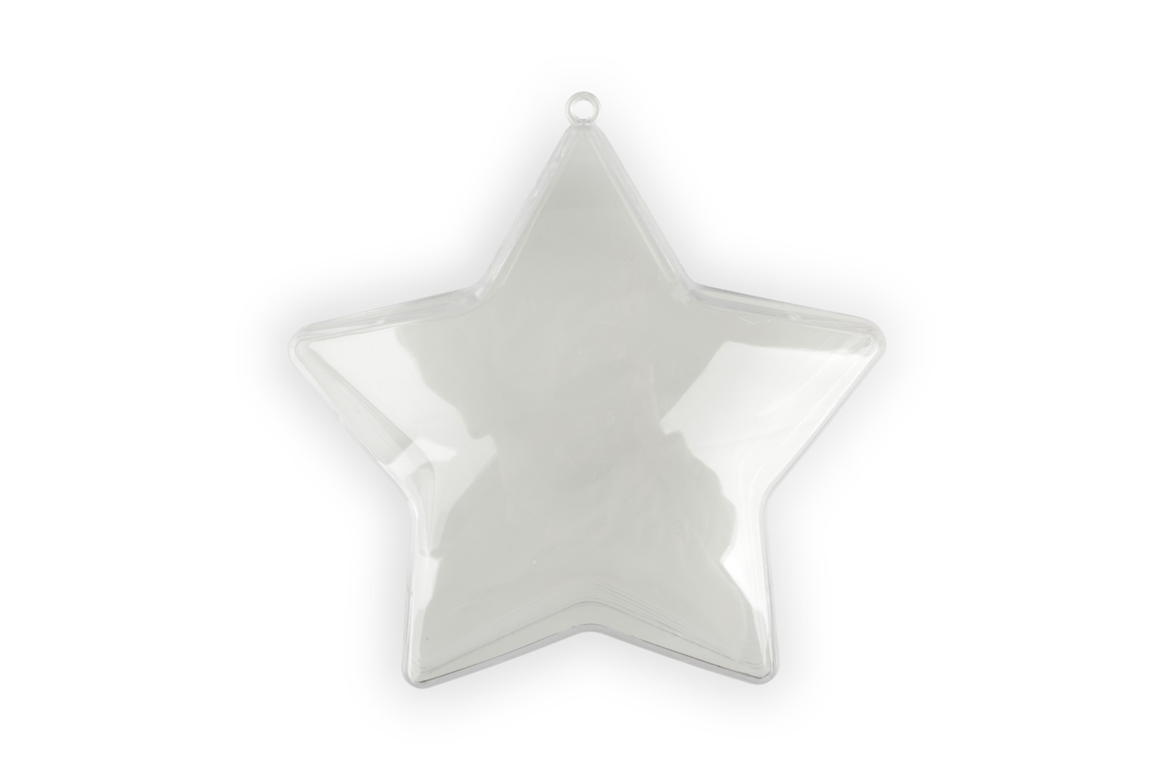STELLA ACRYL 10,4X10X 5CM. 12PZ. TRASP.