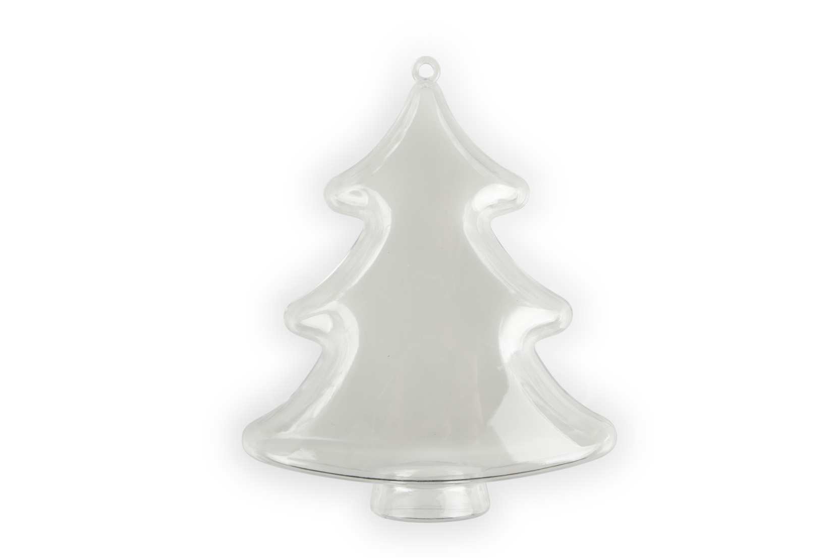 ALBERO ACRYL 11X9X 4,6CM. 10PZ. TRASP.