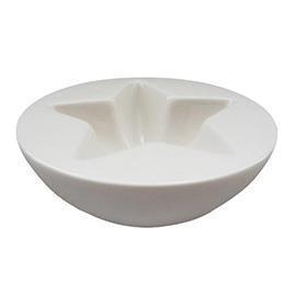 KERAMIK STERN SCHALE 14X14 X6CM.---NETTO-------