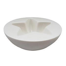 STELLA CERAMICA 21,5X21,5 H.8,5CM.-----NETTO---------