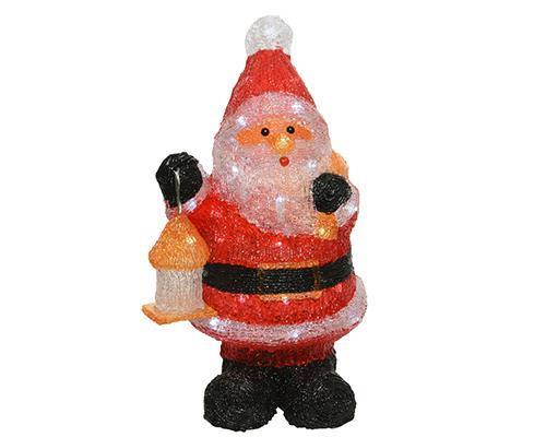BABBO LED 40LUCI H46 24X20CM. ACRYLIC  --NETTO-----