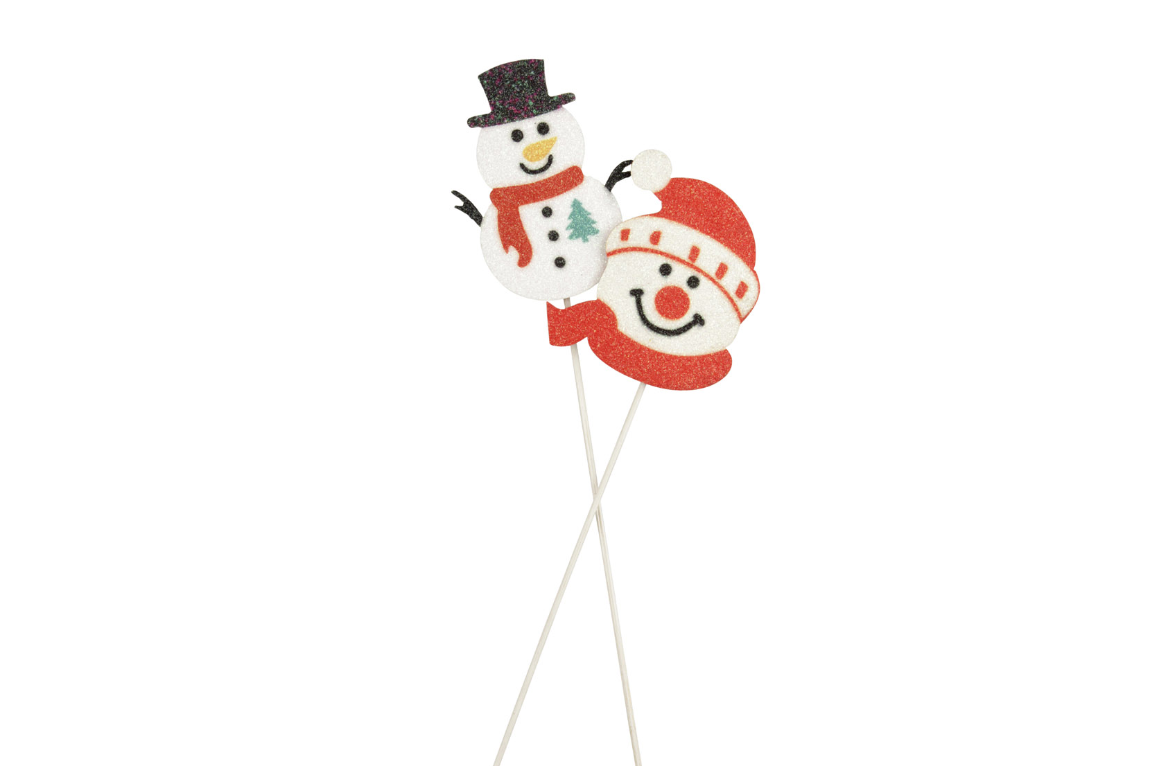 PICK SNOWMAN D7,1-5,9 L30CM. 18PZ.