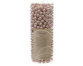 COLLANA DI PERLE PLAST. D8MM. L10MT. LT PINK