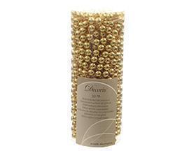 COLLANA DI PERLE PLAST. D8MM. L10MT. ORO