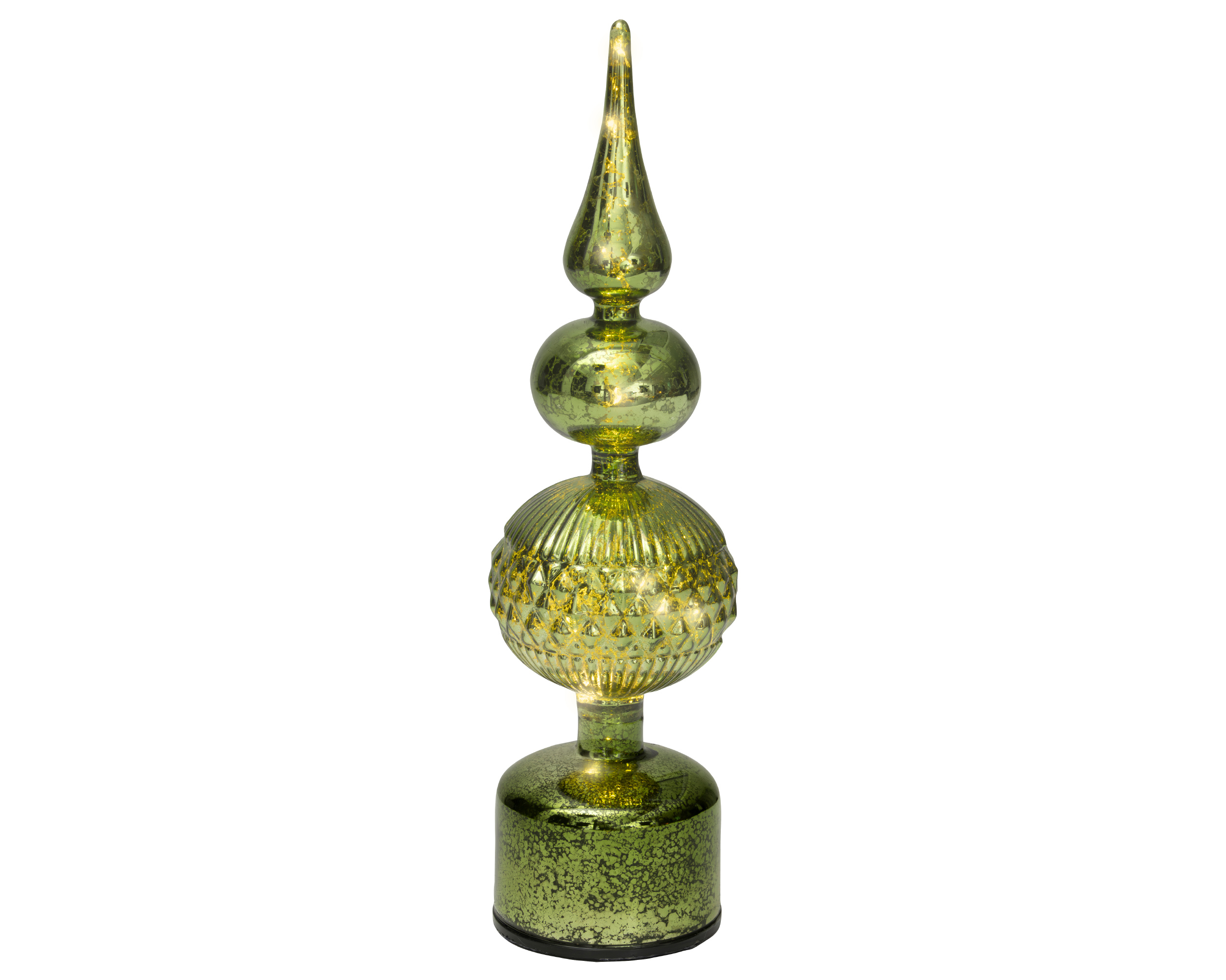 LAMPADA GIREVOLE 12LED D10 H35,5CM. VERDE