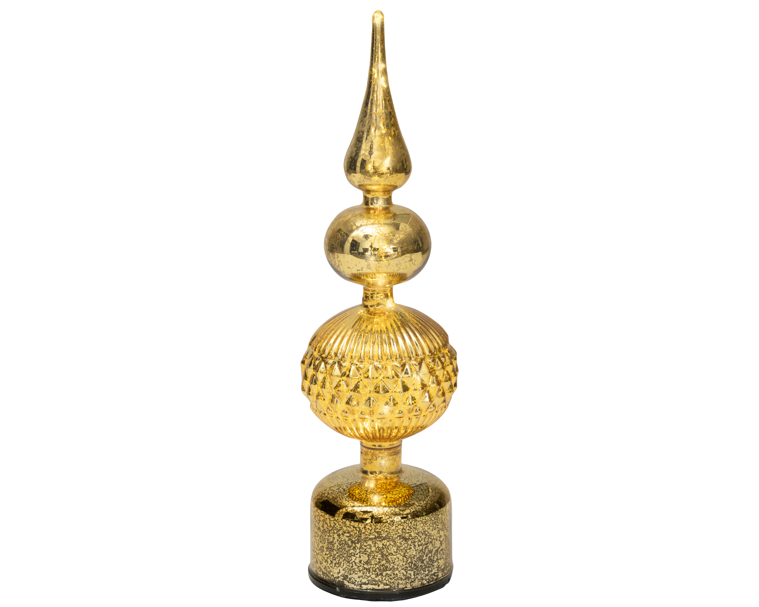 LAMPADA GIREVOLE 12LED D10 H35,5CM. ORO