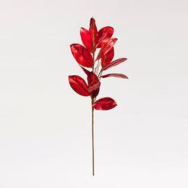 FOGLIA MAGNOLIA 84CM. ROSSA