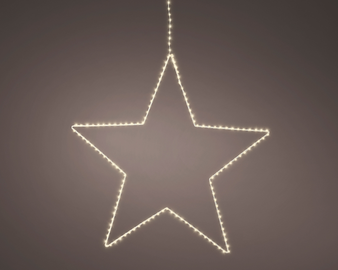 STELLA MET.175LED LUCE CALDA H62 X58CM. BIANCO