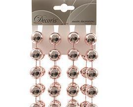 COLLANA DI PERLE PLAST. D20MM. L270CM. BLUSH PINK