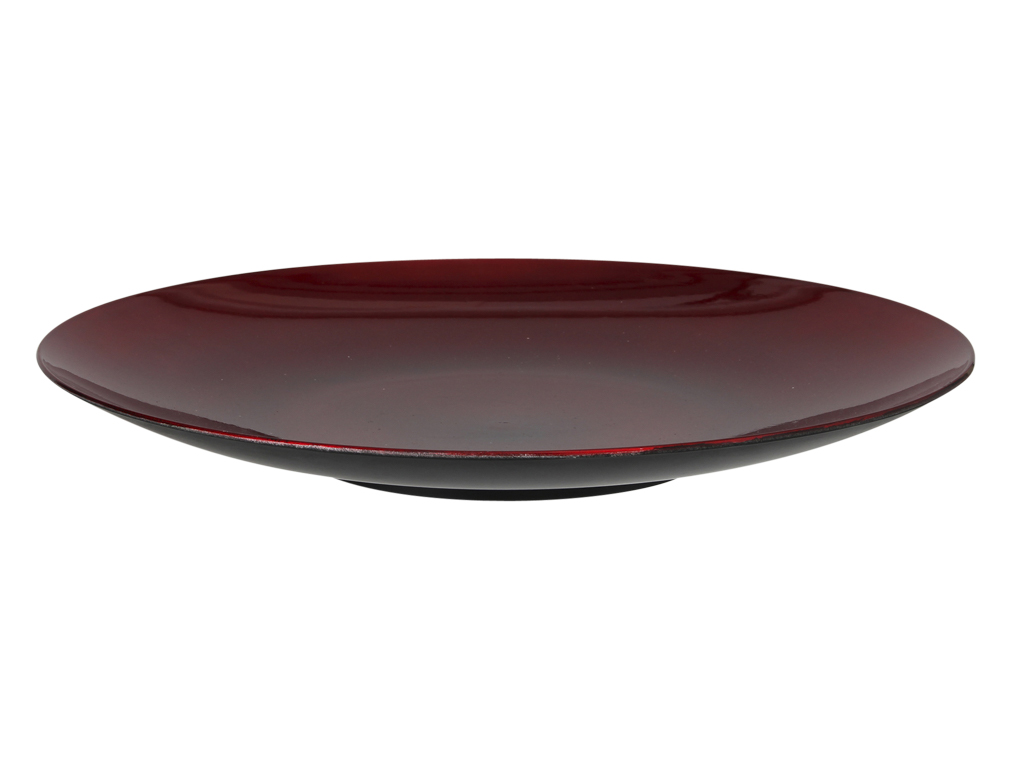 PIATTO PL. D.45CM. ROSSO