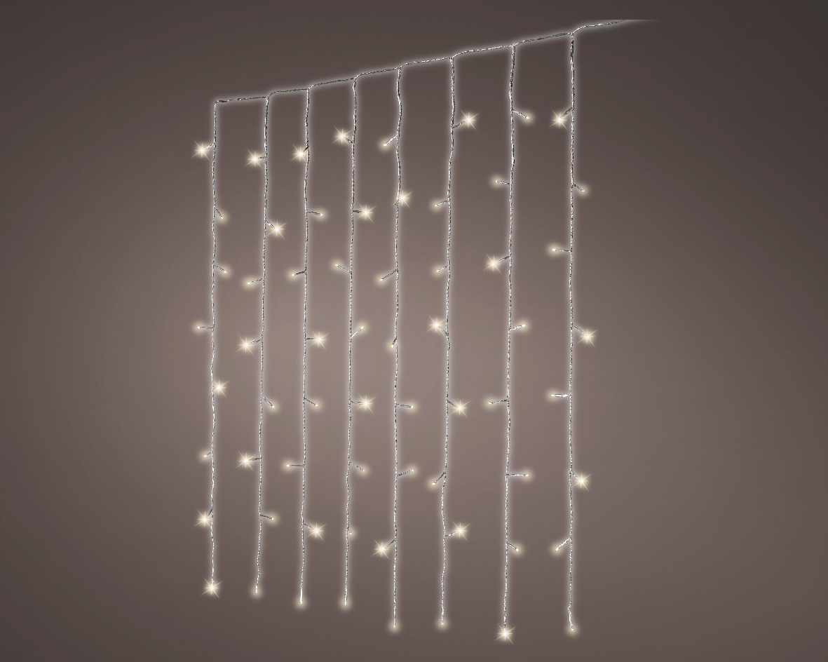 LUCI TENDA 240LED L200 H200 BIANCO CALDO OUTD.